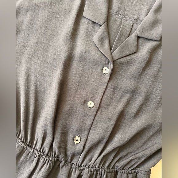 NWOT Monk & Lou Black Button-Front Jumpsuit M - Picture 6 of 11